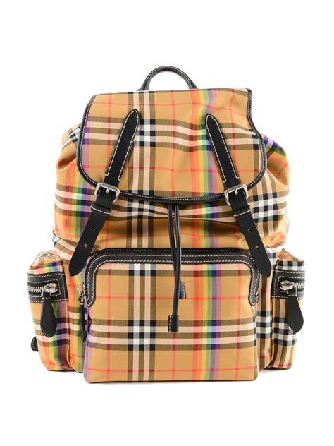 burberry the rucksack backpack|burberry backpack vintage check.